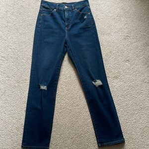 Express Slim Super High Rise Jeans Size 2R